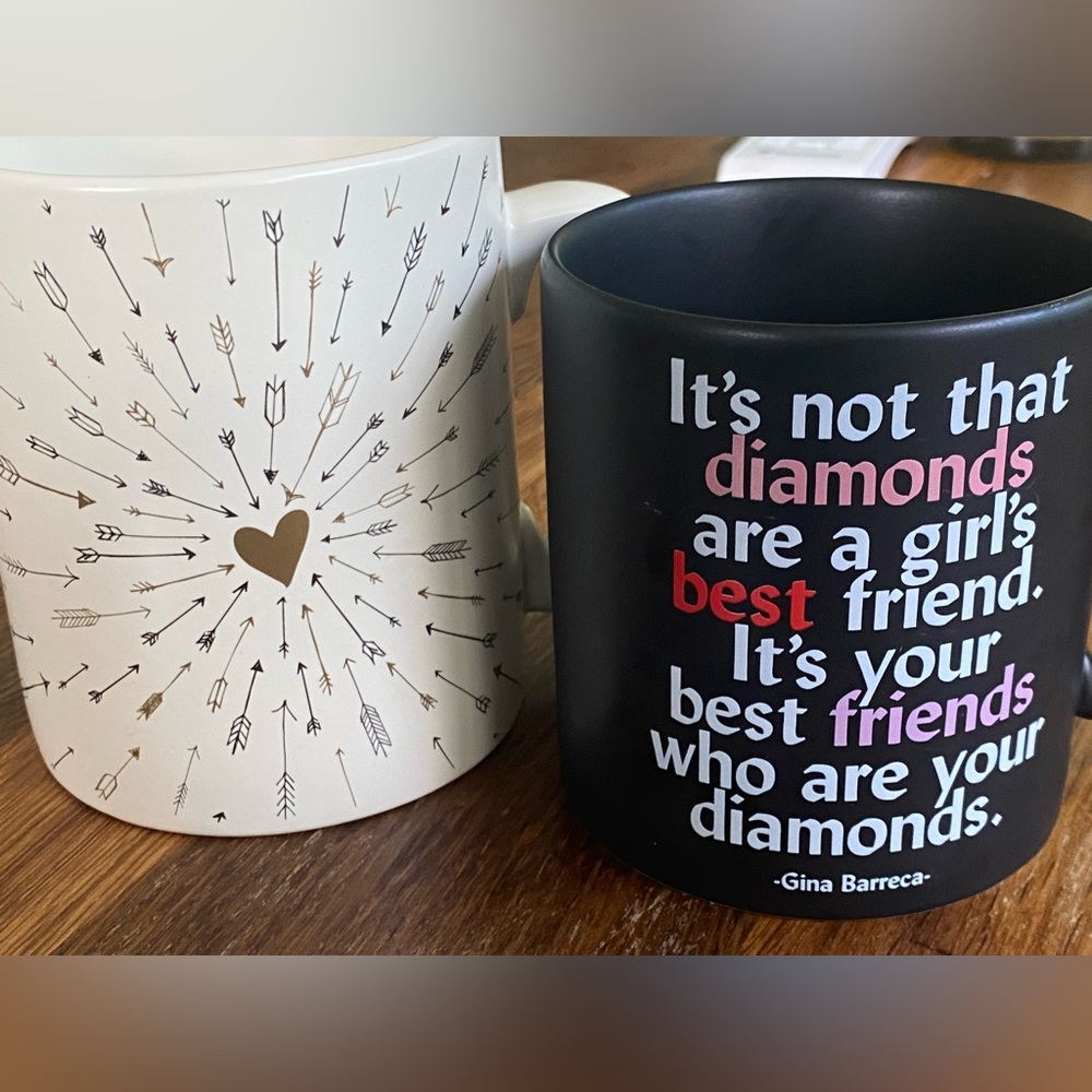 Two new coffee mugs